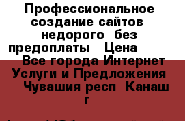 Профессиональное создание сайтов, недорого, без предоплаты › Цена ­ 6 000 - Все города Интернет » Услуги и Предложения   . Чувашия респ.,Канаш г.